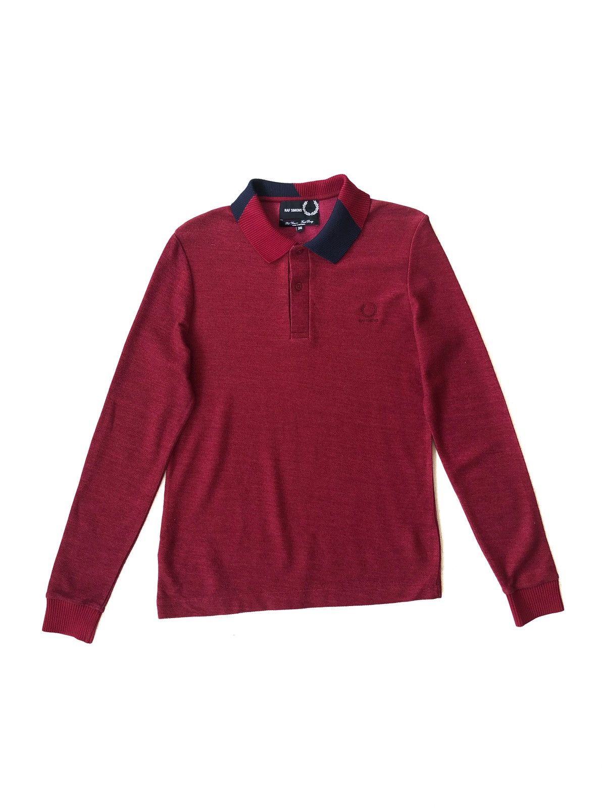 Fred Perry × Raf Simons AW07 Raf Simons Fred Perry Shirt Pullover Sweater Size US M / EU 48-50 / 2 - 2 Thumbnail