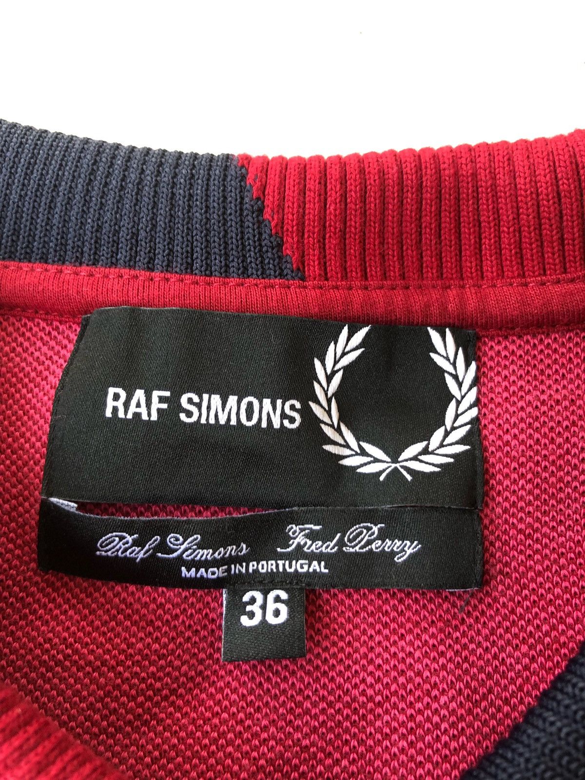 Fred Perry × Raf Simons AW07 Raf Simons Fred Perry Shirt Pullover Sweater Size US M / EU 48-50 / 2 - 6 Thumbnail