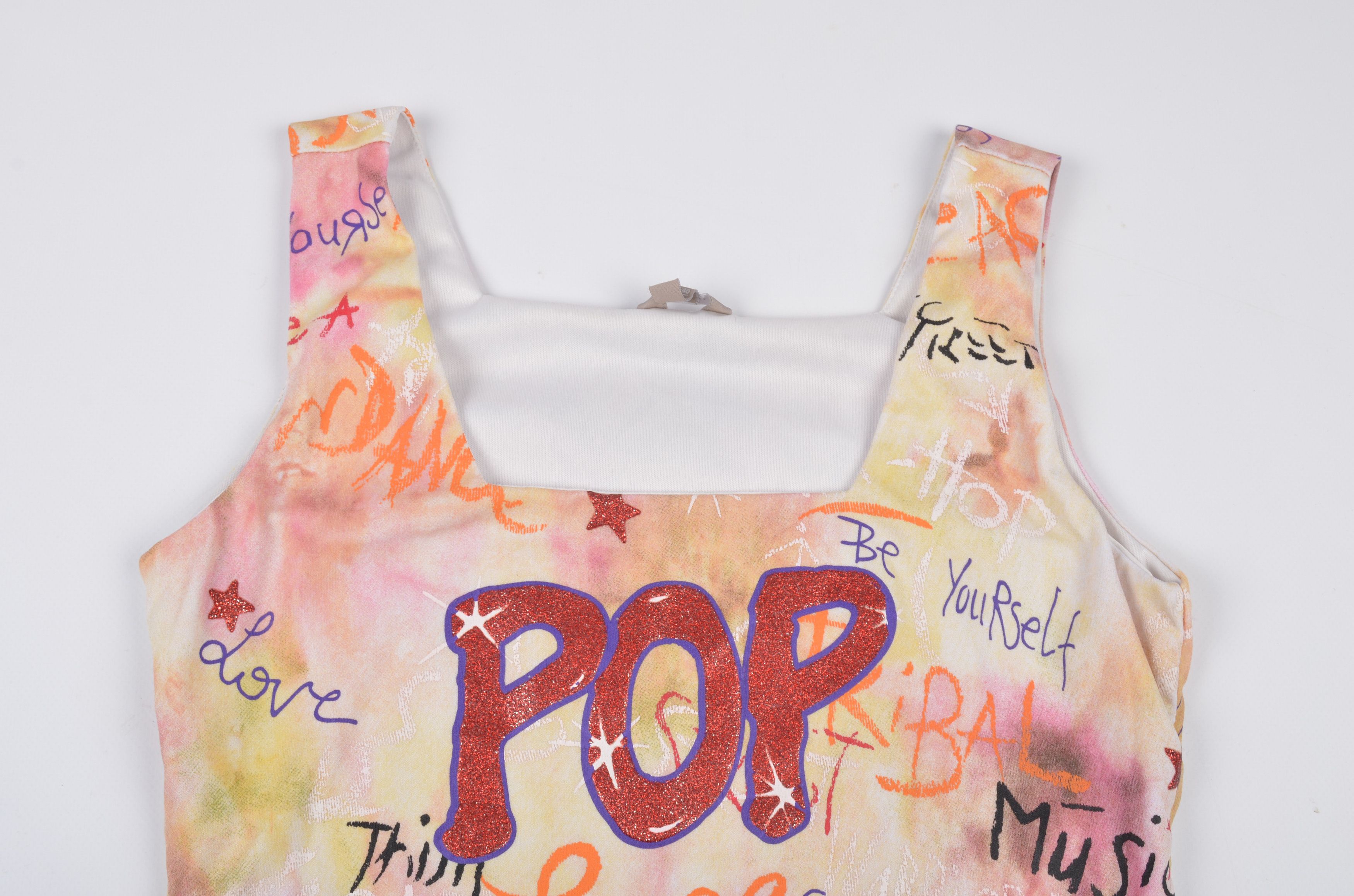 Vintage Vintage Casablanca Pop Up Y2K Crop Top Size M / US 6-8 / IT 42-44 - 5 Thumbnail