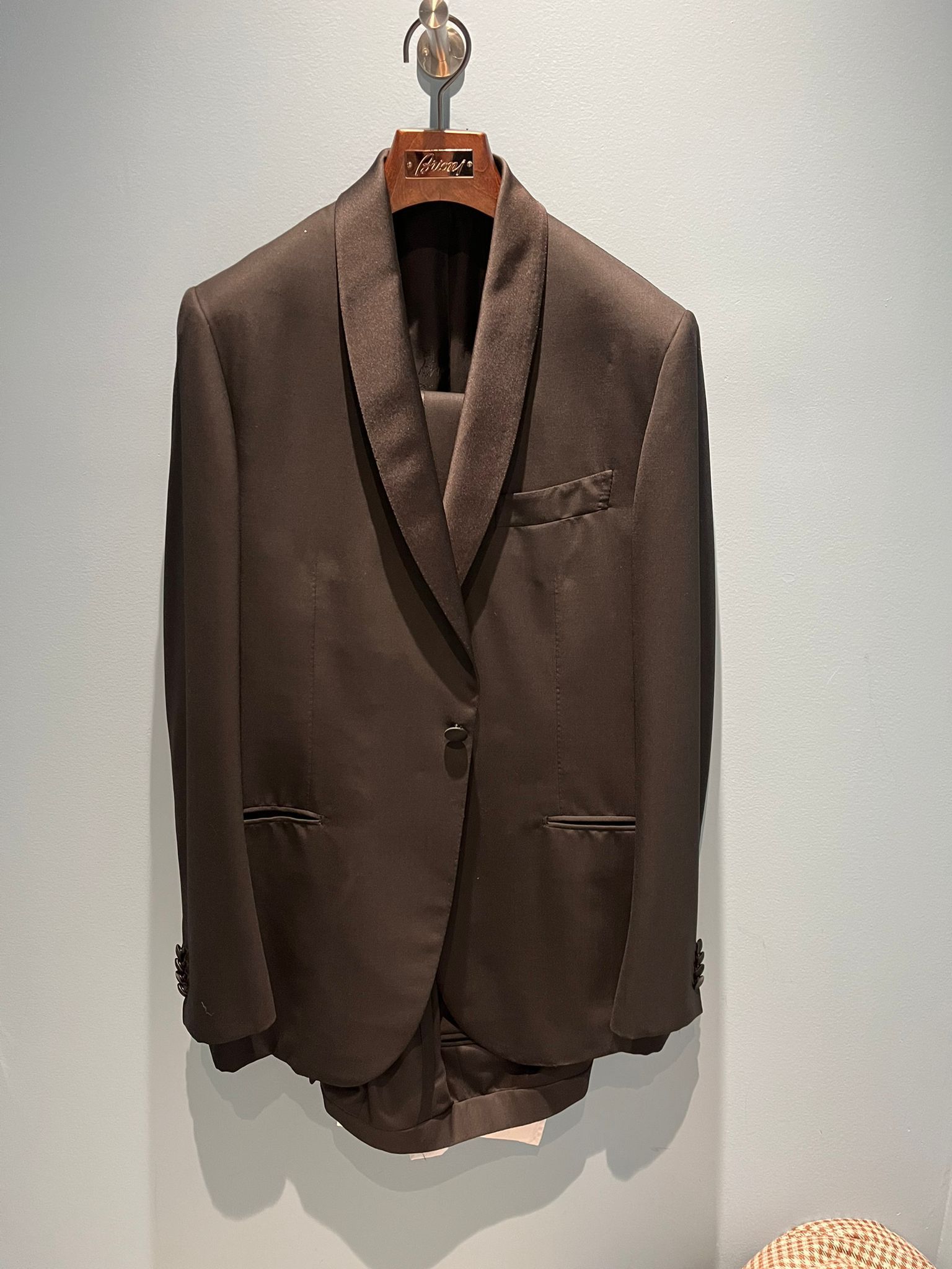 image of Brioni Suit In Smoking Tuxedo Color, Men's (Size Medium)
