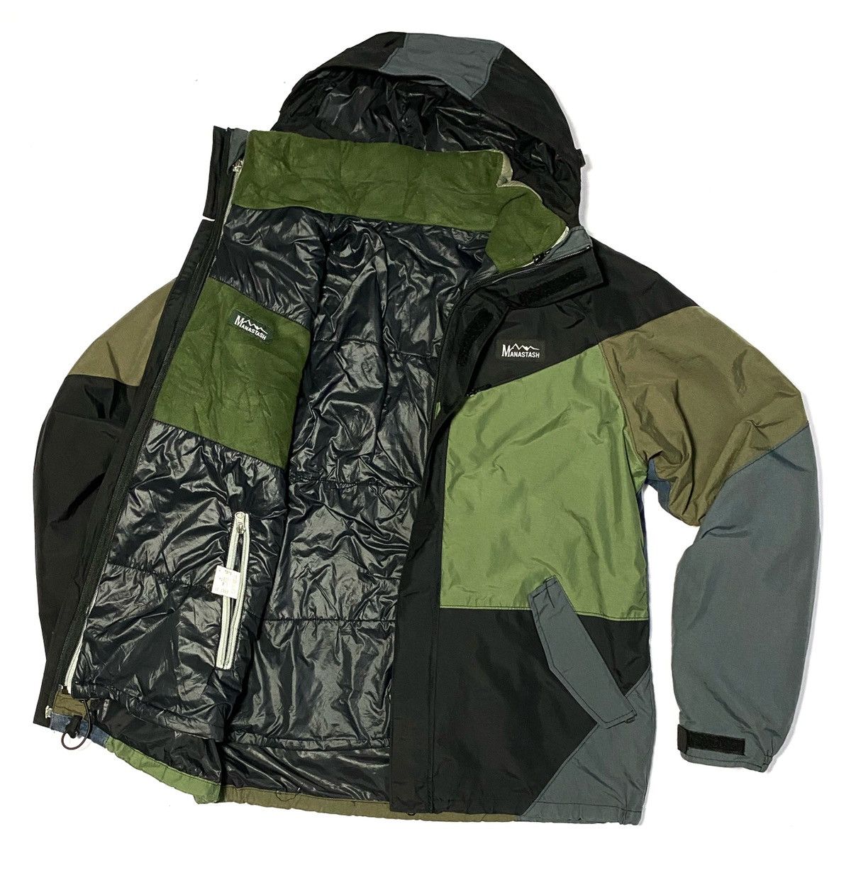 Vintage Manastash Outdoor Multicolour With Lining Jacket