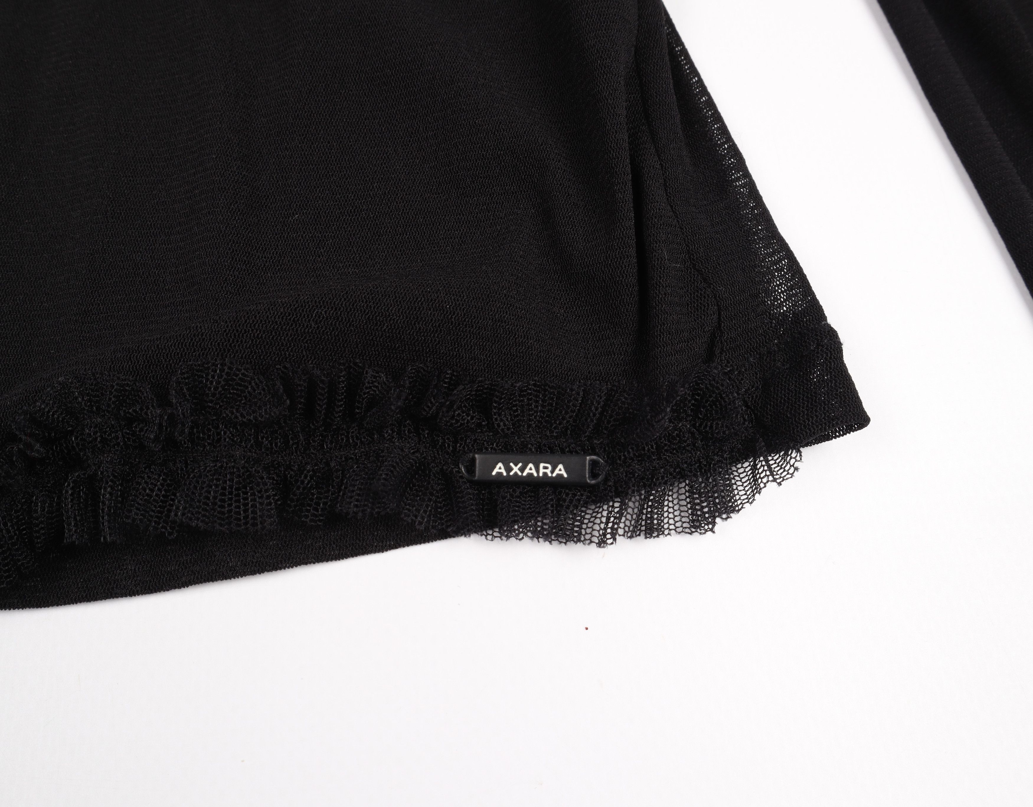 Other Vintage Axara French Fairy Mesh Long Sleeve Top Size S / US 4 / IT 40 - 7 Thumbnail