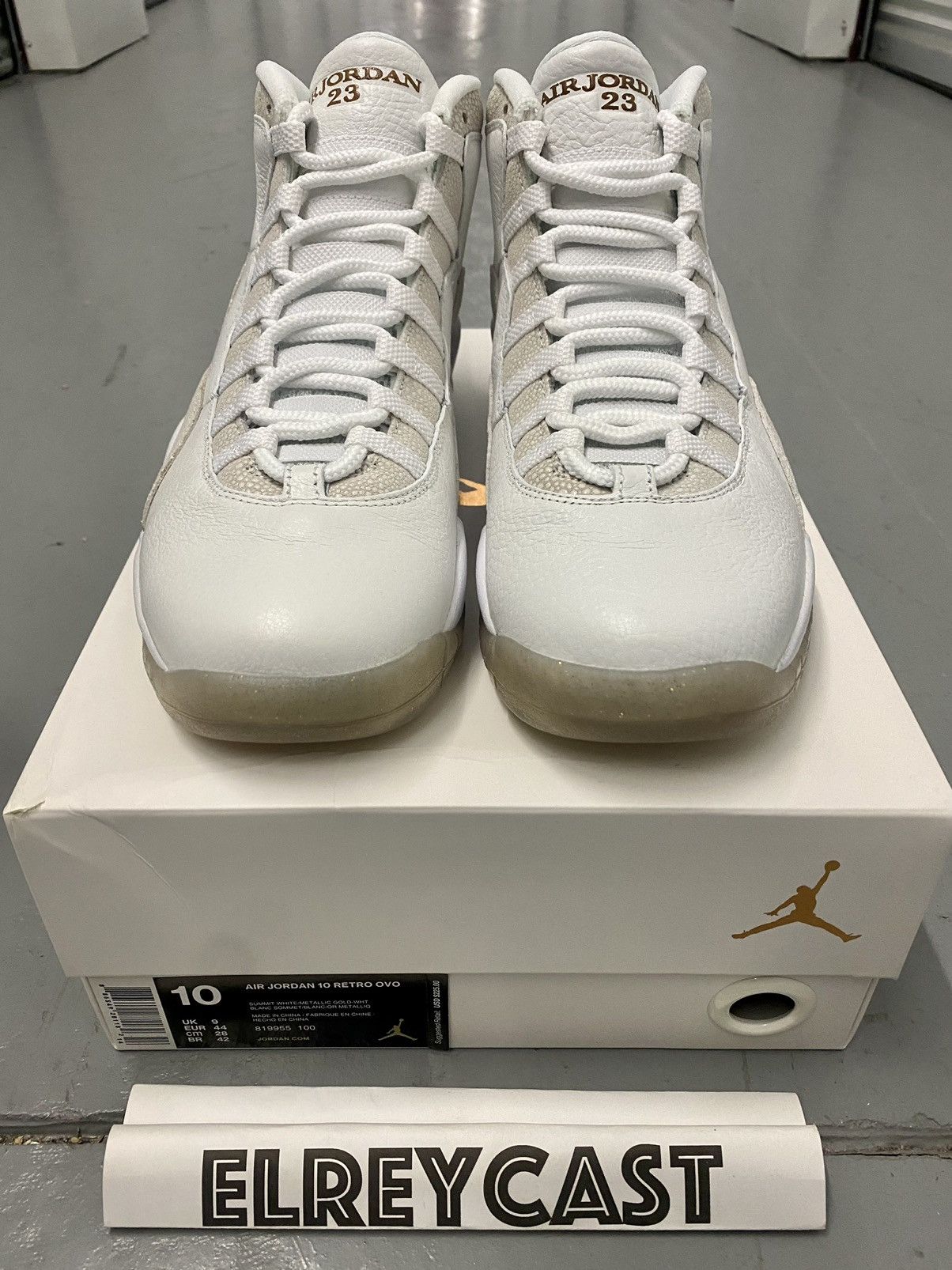 Jordan Brand × Nike × October's Very Own OVO X Air Jordan 10 Retro Size US 10 / EU 43 - 3 Thumbnail