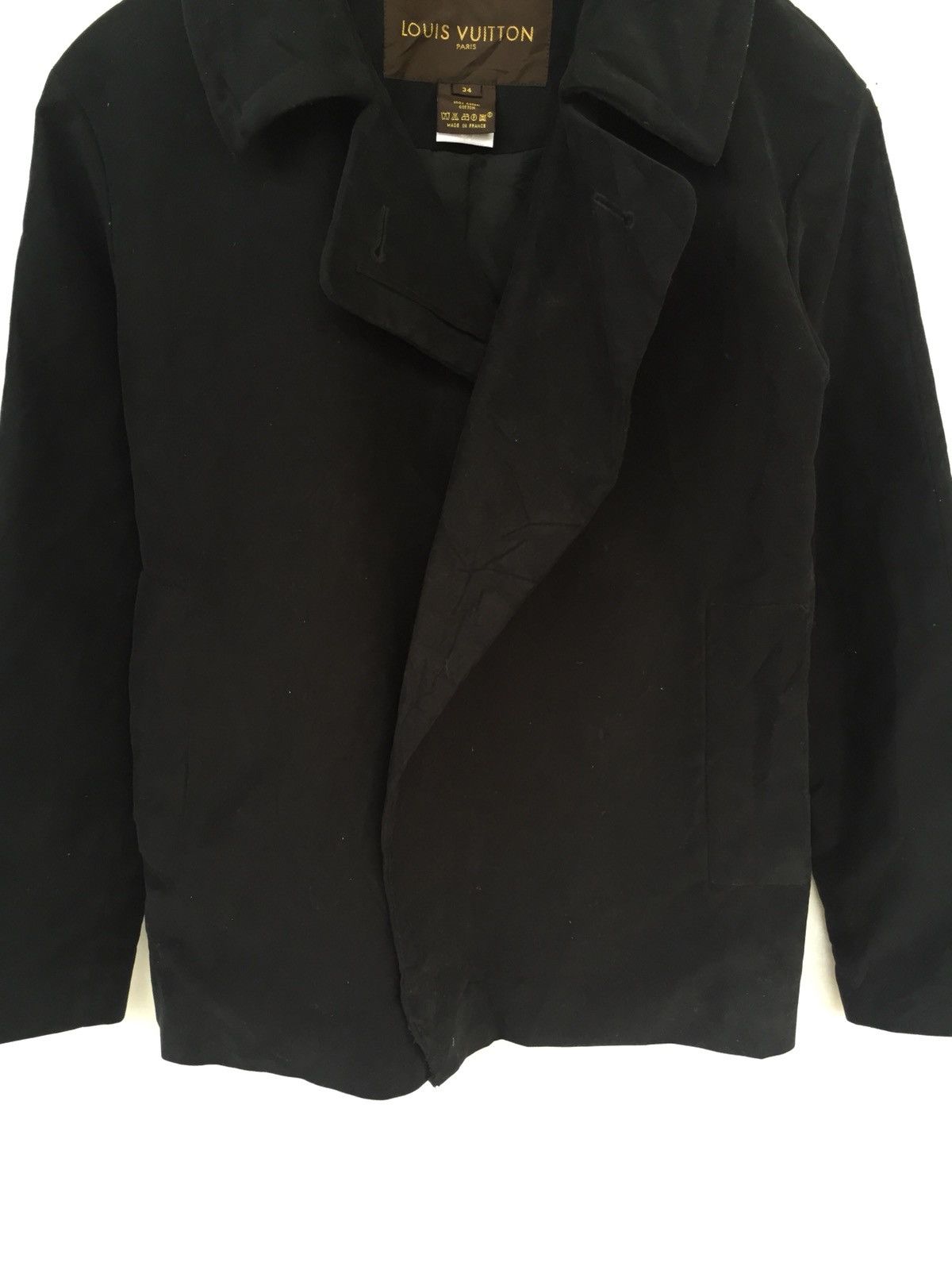 Louis Vuitton GRAILED🔥Louis Vuitton Moleskin OverCoat Jacket Size US S / EU 44-46 / 1 - 3 Thumbnail