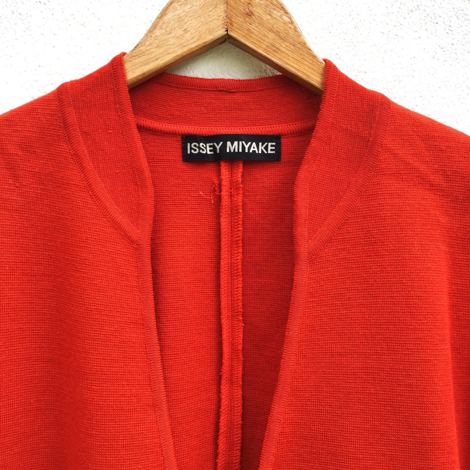 Issey Miyake ARCHIVE🔥Issey Miyake 90s Wool Distressed Cardigan Size US L / EU 52-54 / 3 - 3 Thumbnail