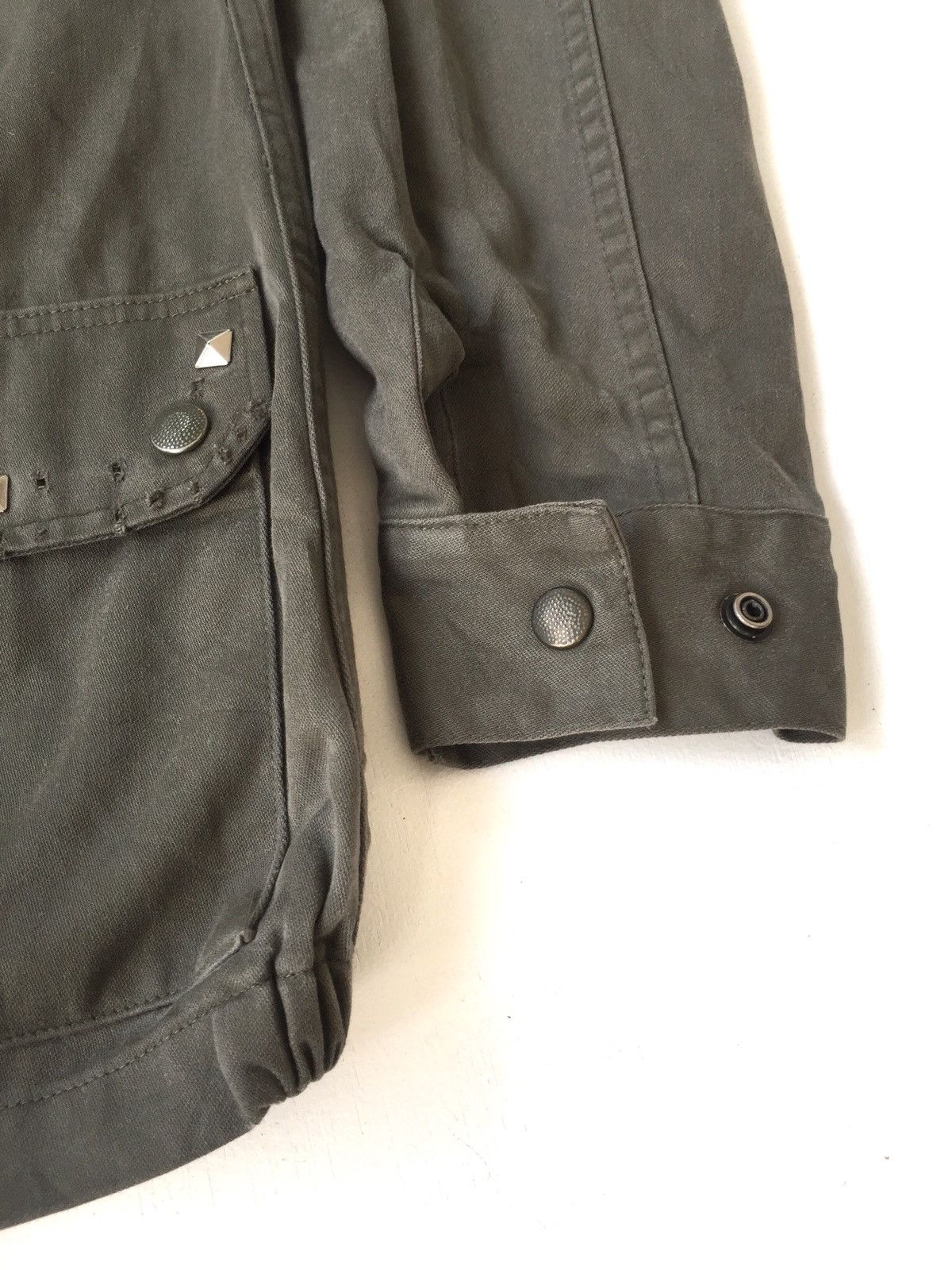 Vintage HEAT🔥80s 🇫🇷 Army "Lovely" Herringbone Hybrid Jacket Size US M / EU 48-50 / 2 - 5 Thumbnail