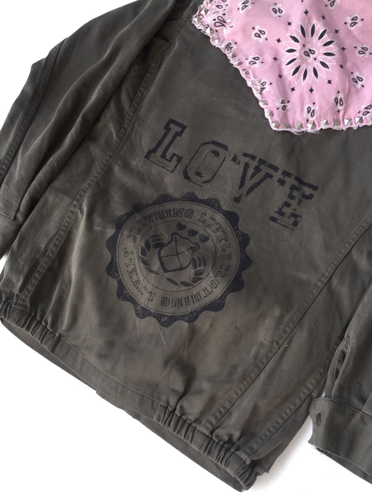Vintage HEAT🔥80s 🇫🇷 Army "Lovely" Herringbone Hybrid Jacket Size US M / EU 48-50 / 2 - 7 Thumbnail
