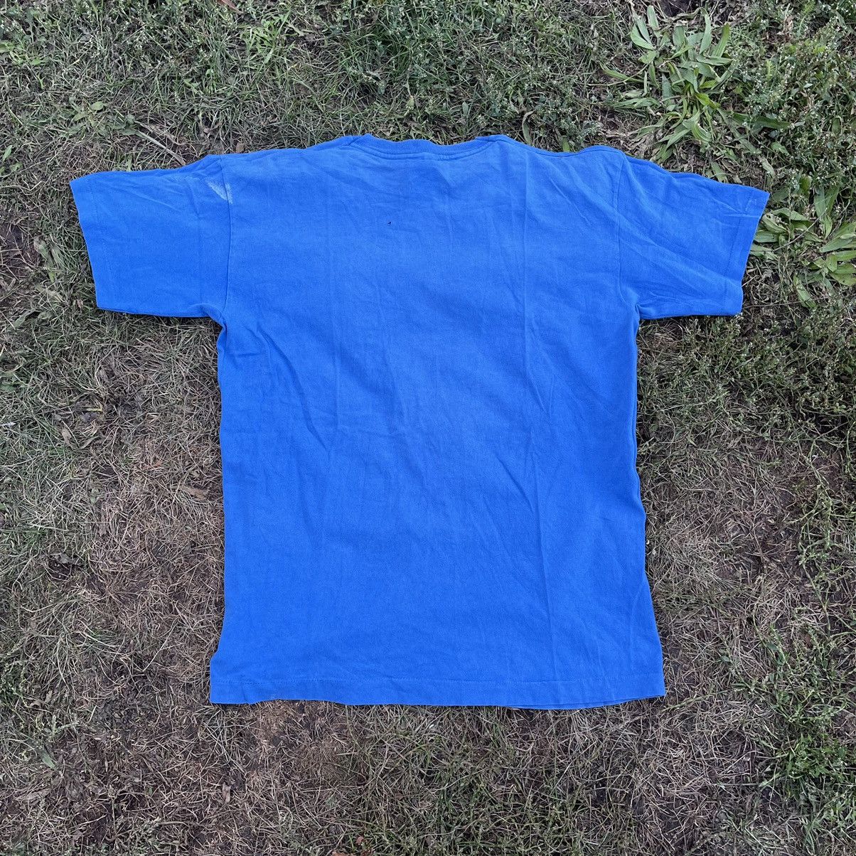 Vintage Vintage 90s Biohazard Graphic Tee Sun Faded Rave Toxic L Size US L / EU 52-54 / 3 - 6 Thumbnail
