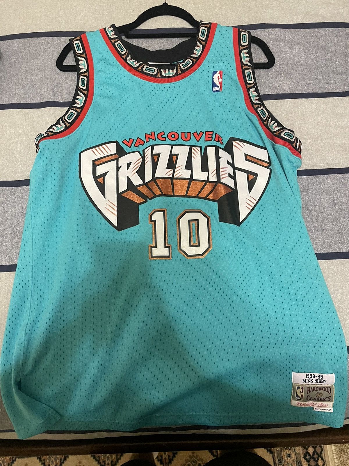 Mike Bibby Grizzlies Jersey