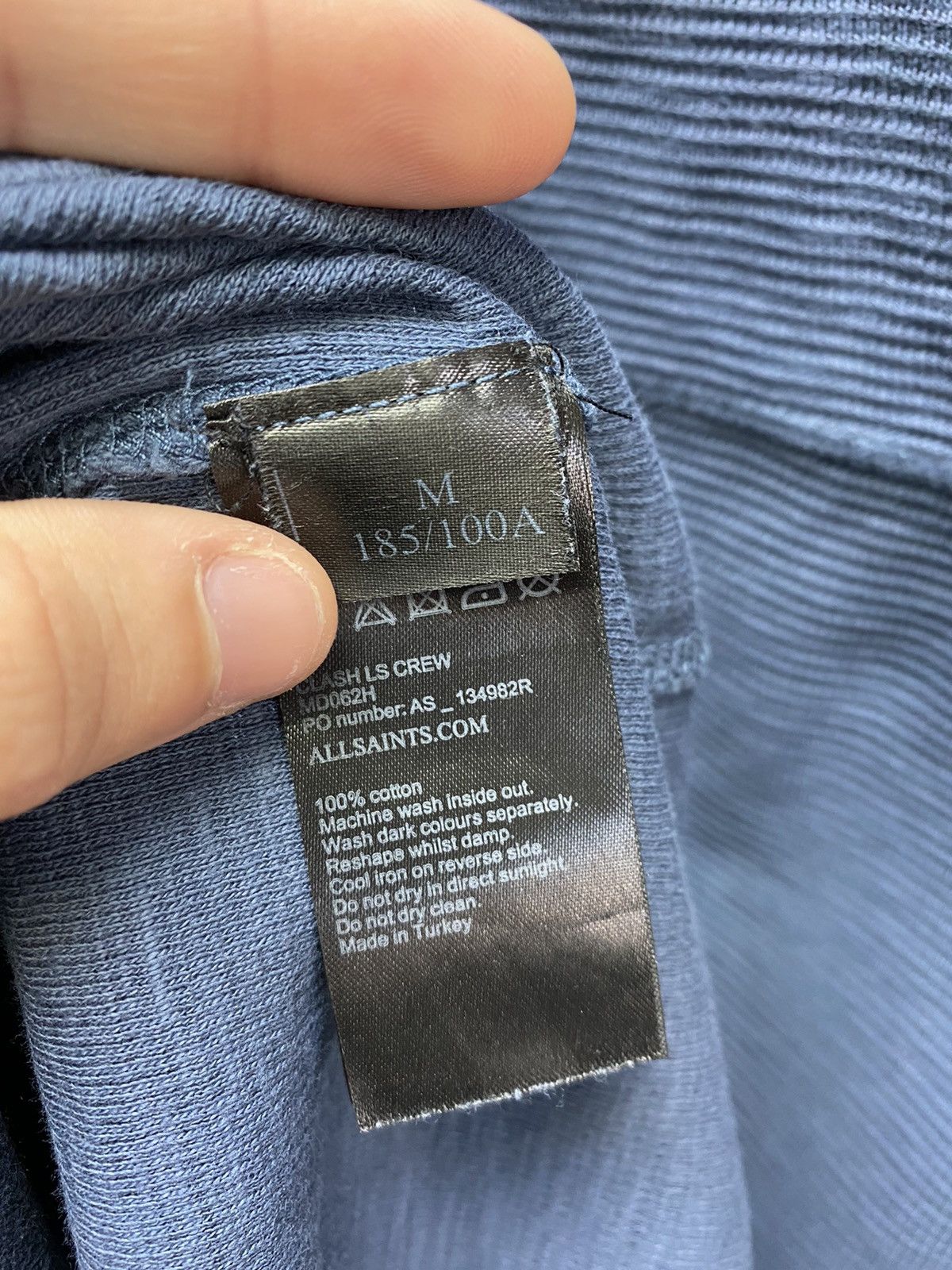 Allsaints Allsants Clash Long Sleeve Crew Sweatshirt Sweeter Size US M / EU 48-50 / 2 - 9 Thumbnail