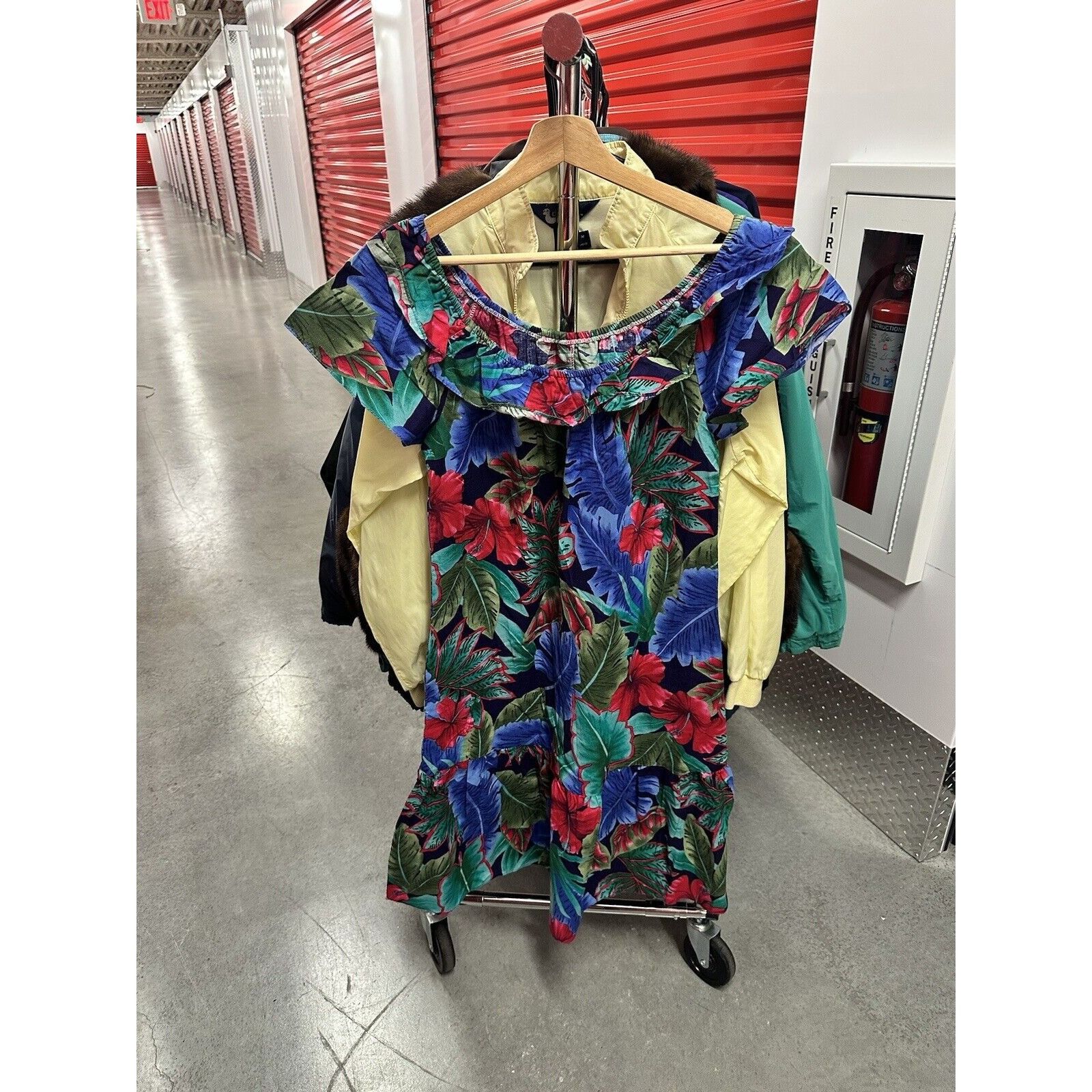 Hilo Hattie Vintage Hilo Hattie Cotton Hawaiian Tropical Floral Dress S ...