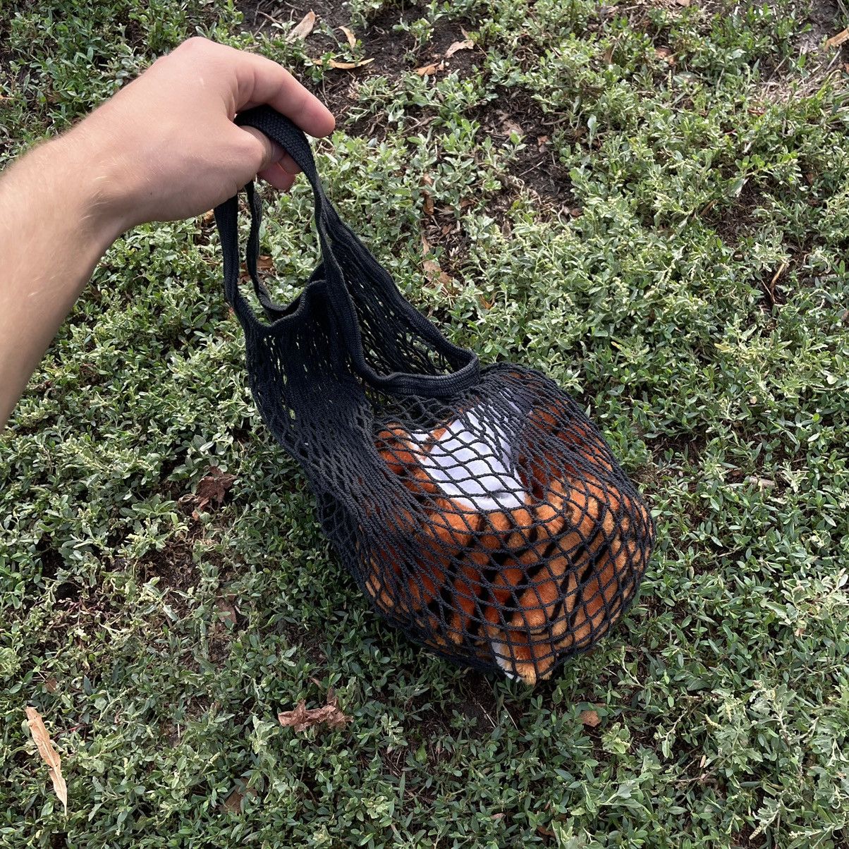Vintage Vintage Y2K Mesh Shopper Bag Streetwear Skate Cropped OS Size ONE SIZE - 5 Thumbnail