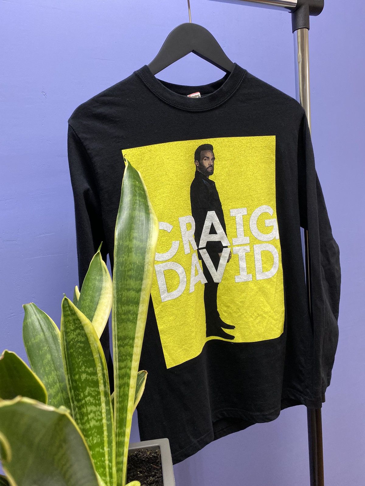 Band Tees Craig David Following My Intuition 2017 Tour Long Sleeve Tee Size US M / EU 48-50 / 2 - 3 Thumbnail