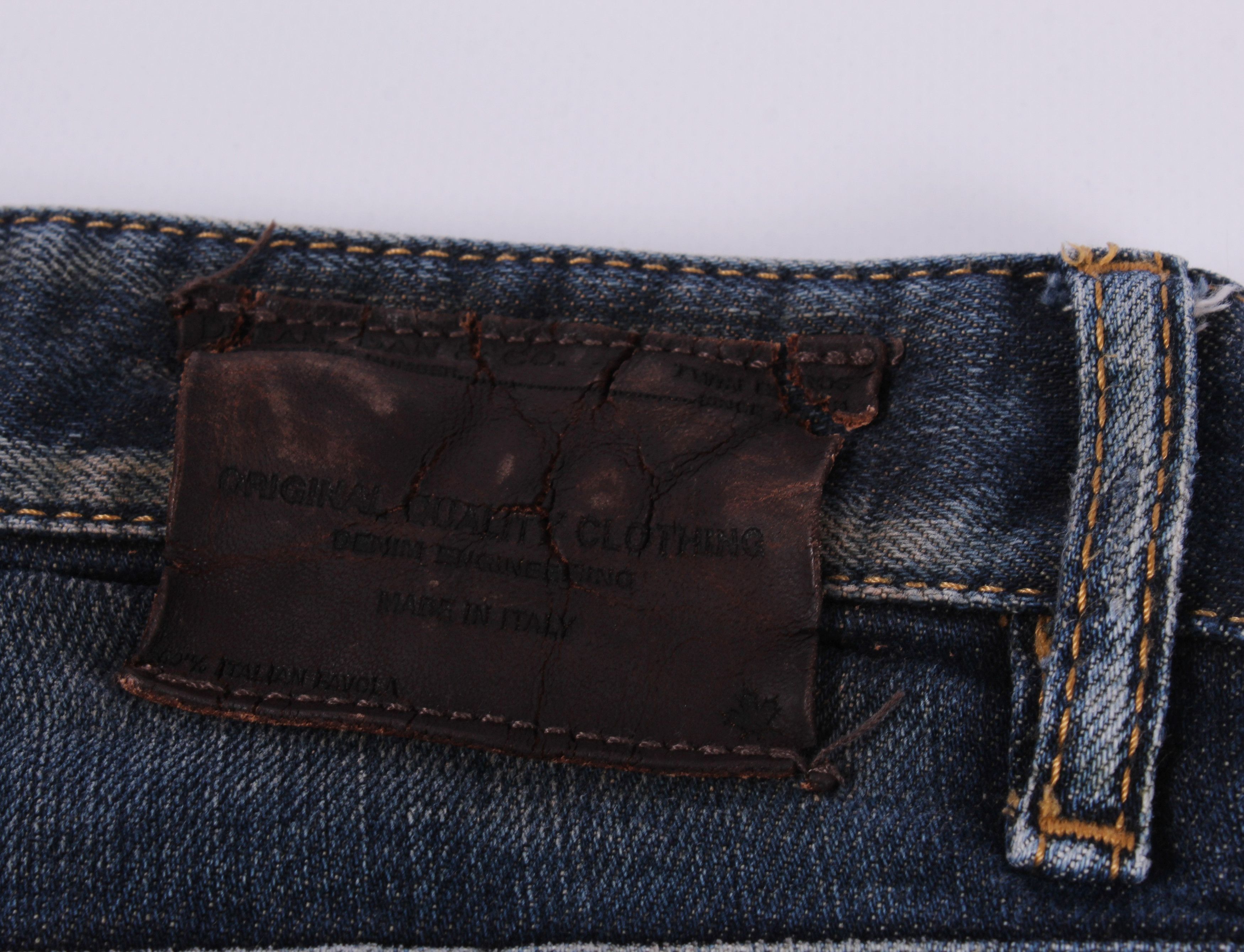 Dsquared2 Dsquared2 Painting Dirty Knock Wash Jeans Size US 29 - 8 Thumbnail