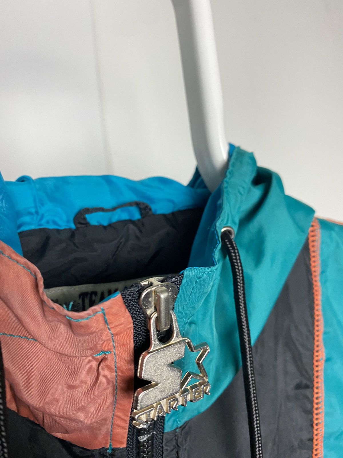 NBA × Starter × Vintage Miami Dolphins vintage big logo starter anorak jacket Size US S / EU 44-46 / 1 - 3 Thumbnail