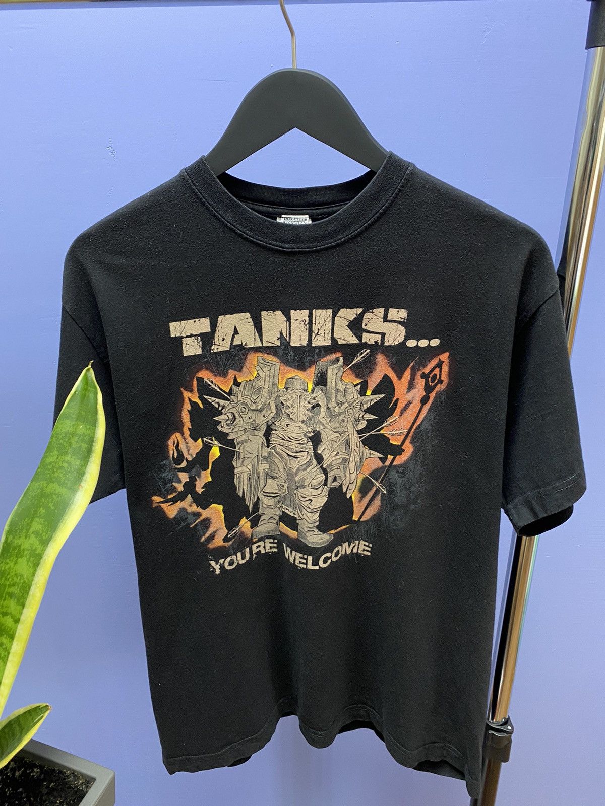 Playstation × Vintage Blizzard World Of Warcraft Tanks You Are Welcome T Shirt Size US M / EU 48-50 / 2 - 4 Thumbnail
