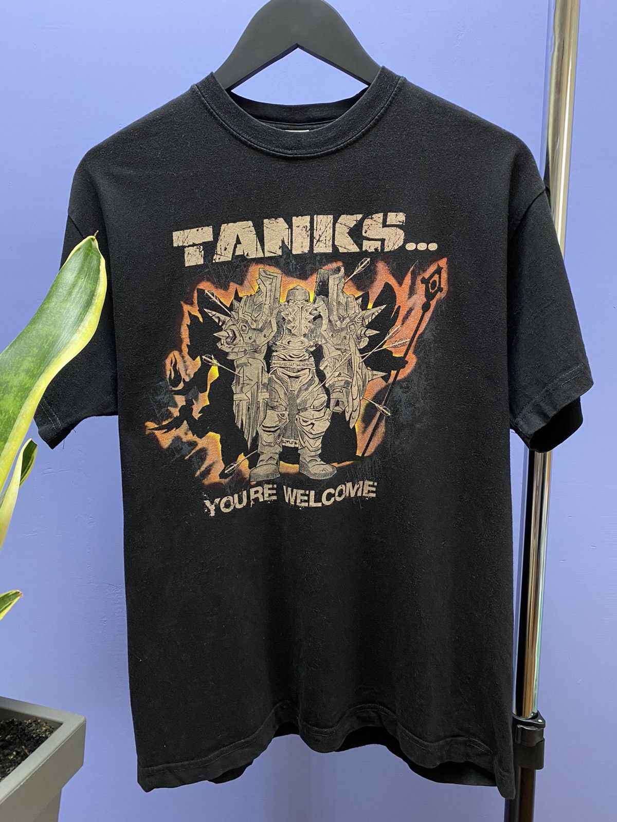 Playstation × Vintage Blizzard World Of Warcraft Tanks You Are Welcome T Shirt Size US M / EU 48-50 / 2 - 6 Thumbnail