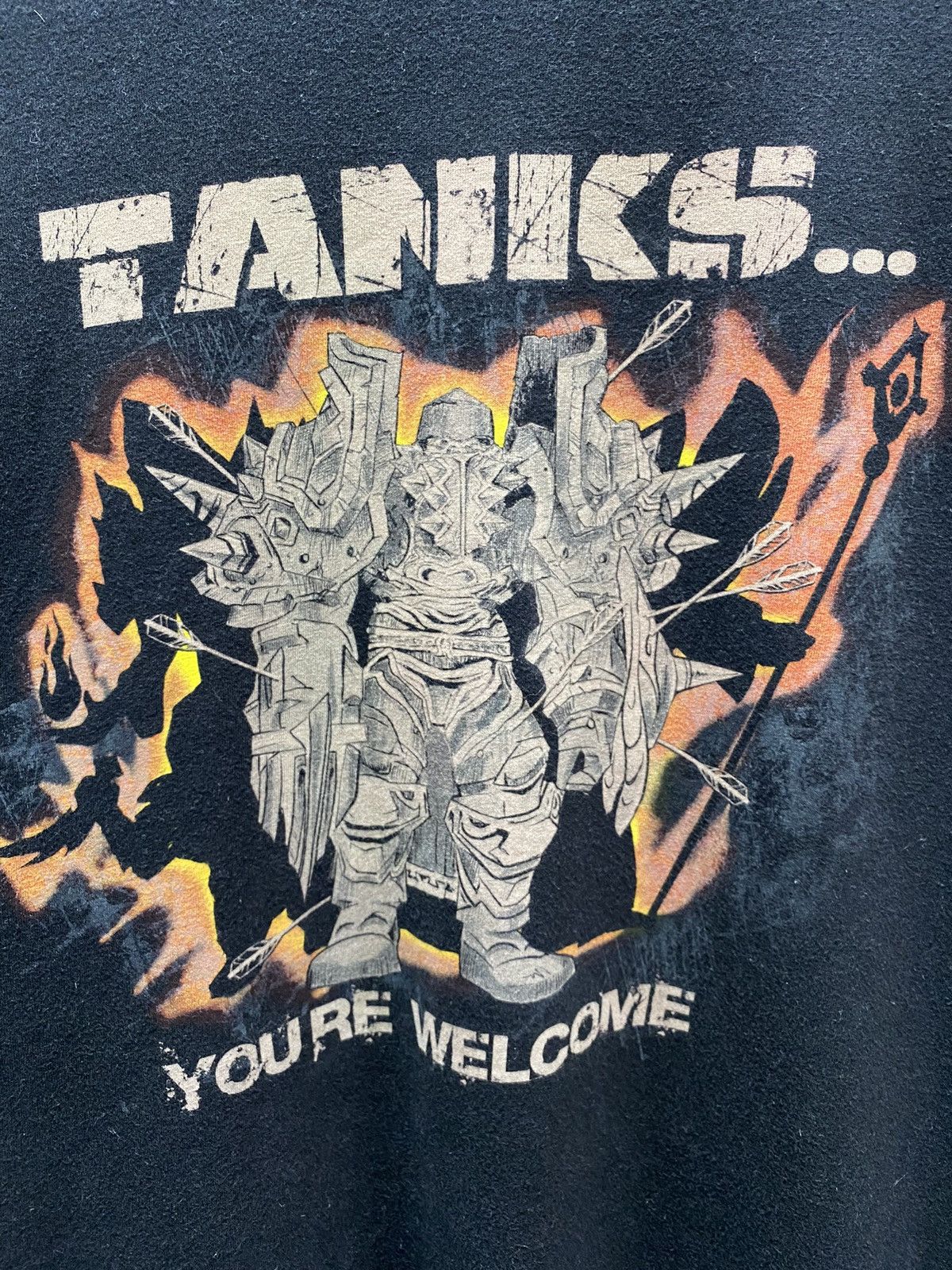 Playstation × Vintage Blizzard World Of Warcraft Tanks You Are Welcome T Shirt Size US M / EU 48-50 / 2 - 7 Thumbnail