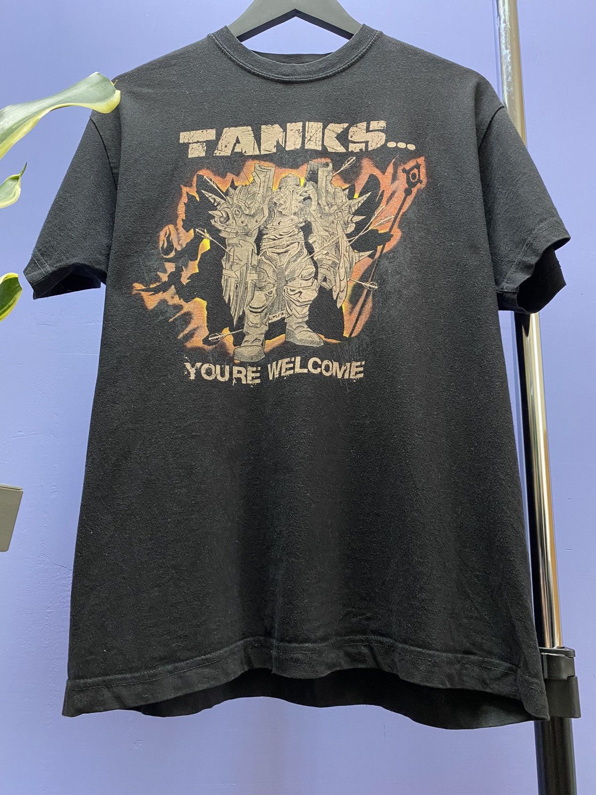 Playstation × Vintage Blizzard World Of Warcraft Tanks You Are Welcome T Shirt Size US M / EU 48-50 / 2 - 5 Thumbnail