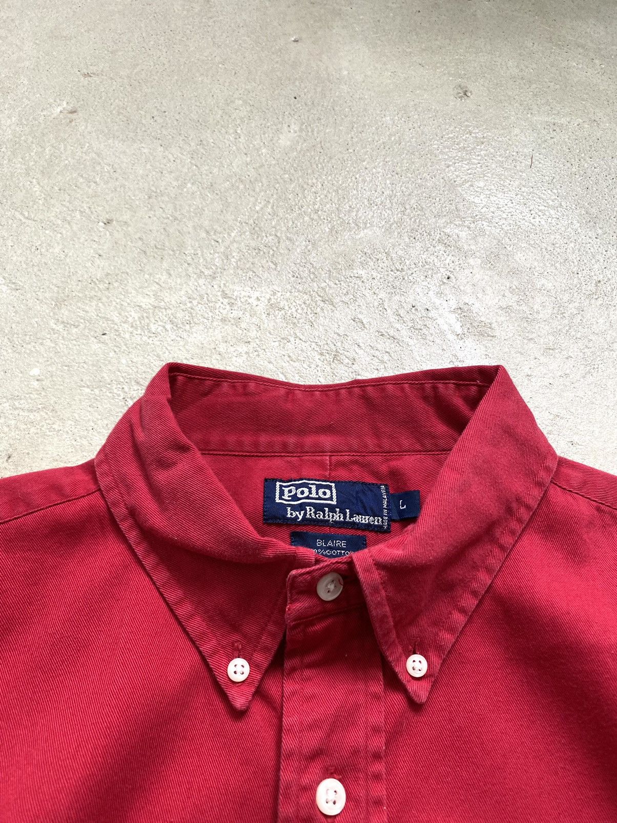 Polo Ralph Lauren 90’s Vintage Polo Ralph Lauren Denim Shirt Y2K Size US L / EU 52-54 / 3 - 6 Thumbnail
