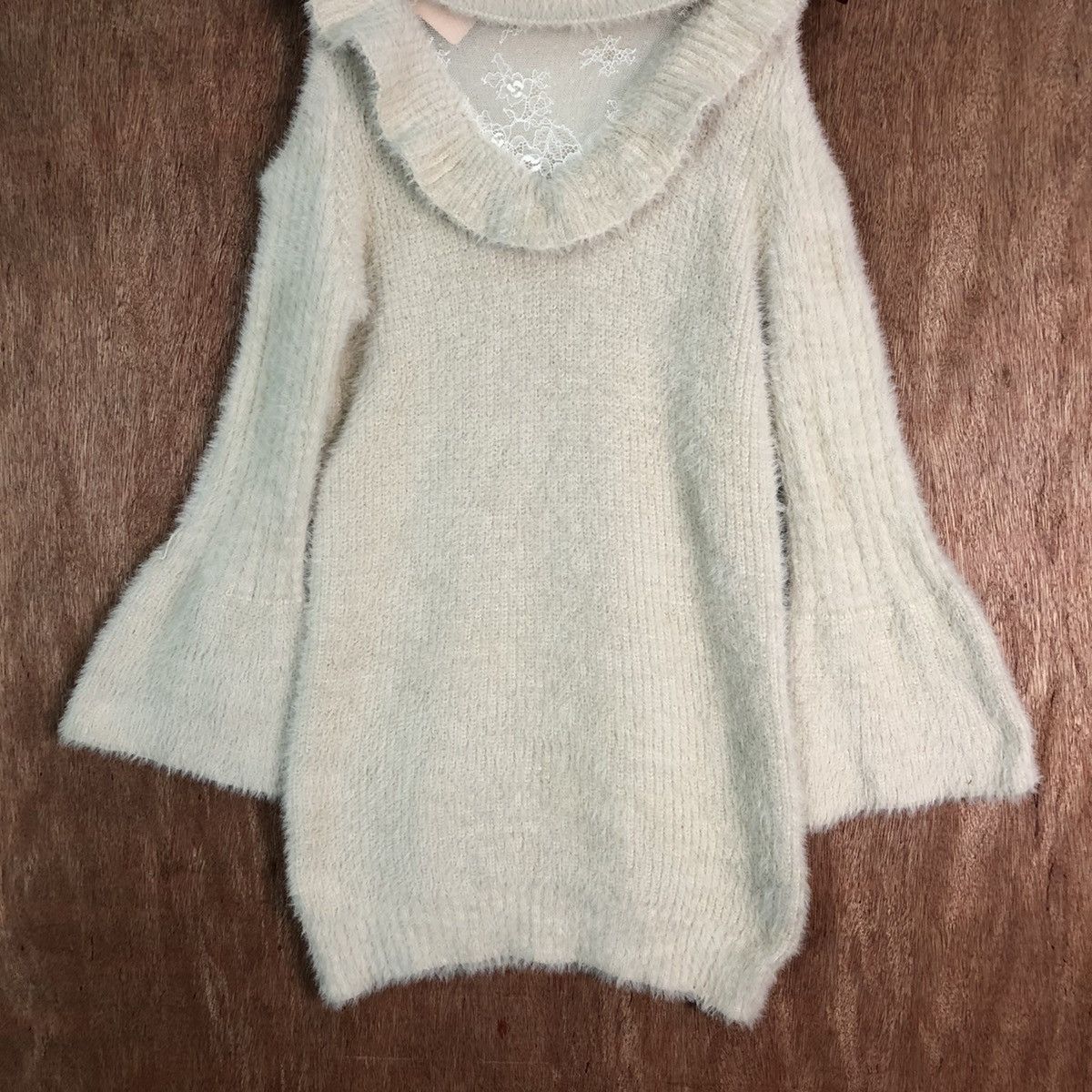 Grailed Liz Liza Long Shag Shaggy Fur Mohair Knitwear #6489 Size M / US 6-8 / IT 42-44 - 3 Thumbnail