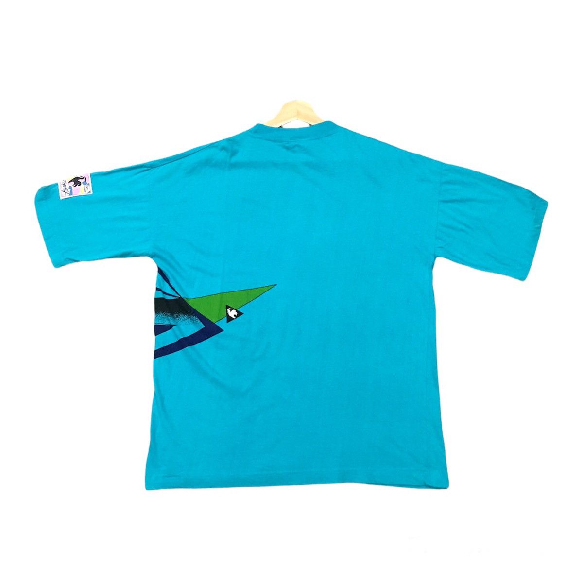 Le Coq Sportif × Vintage Rare 80s Vintage Le Coqsportiz shirt Size US L / EU 52-54 / 3 - 4 Thumbnail