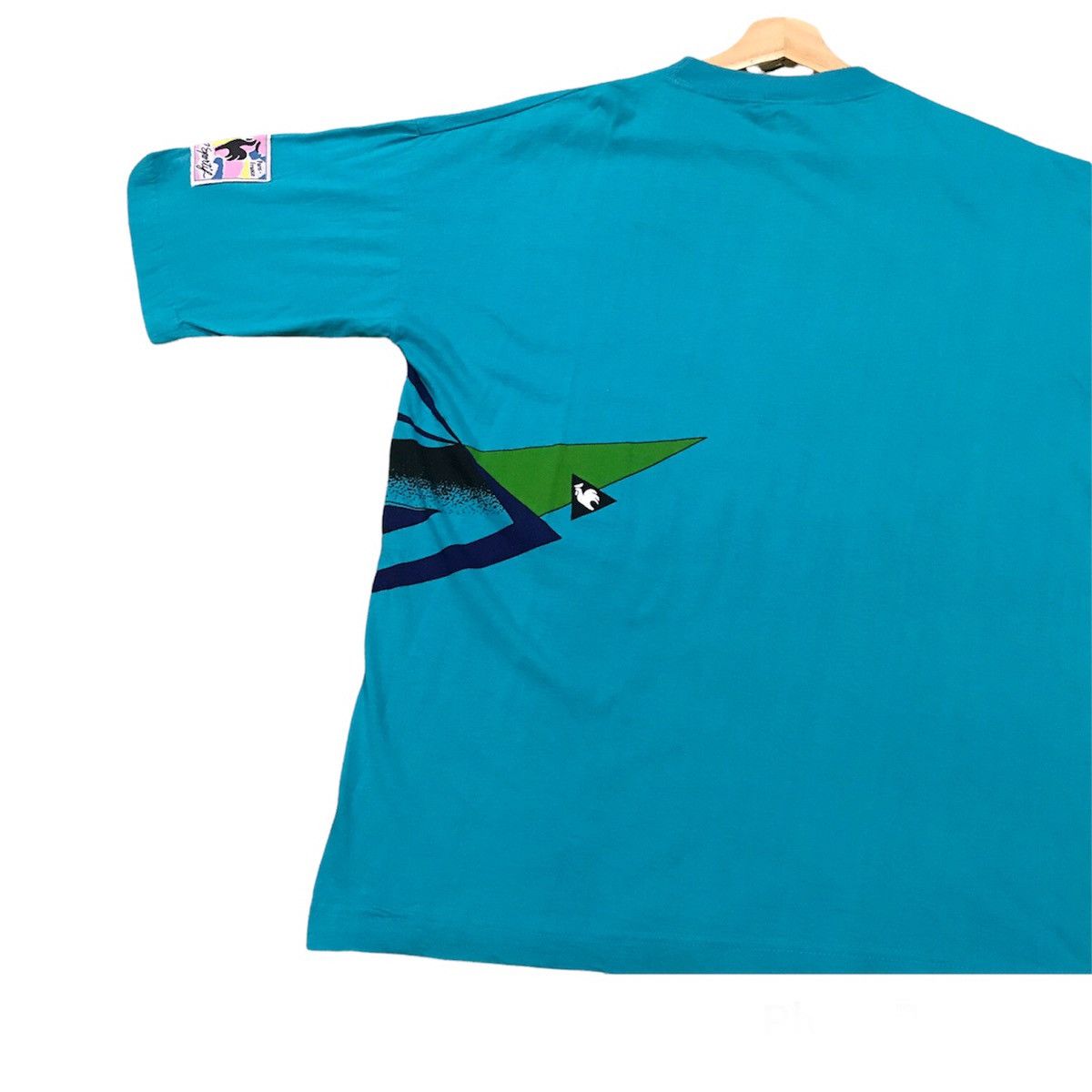 Le Coq Sportif × Vintage Rare 80s Vintage Le Coqsportiz shirt Size US L / EU 52-54 / 3 - 5 Thumbnail