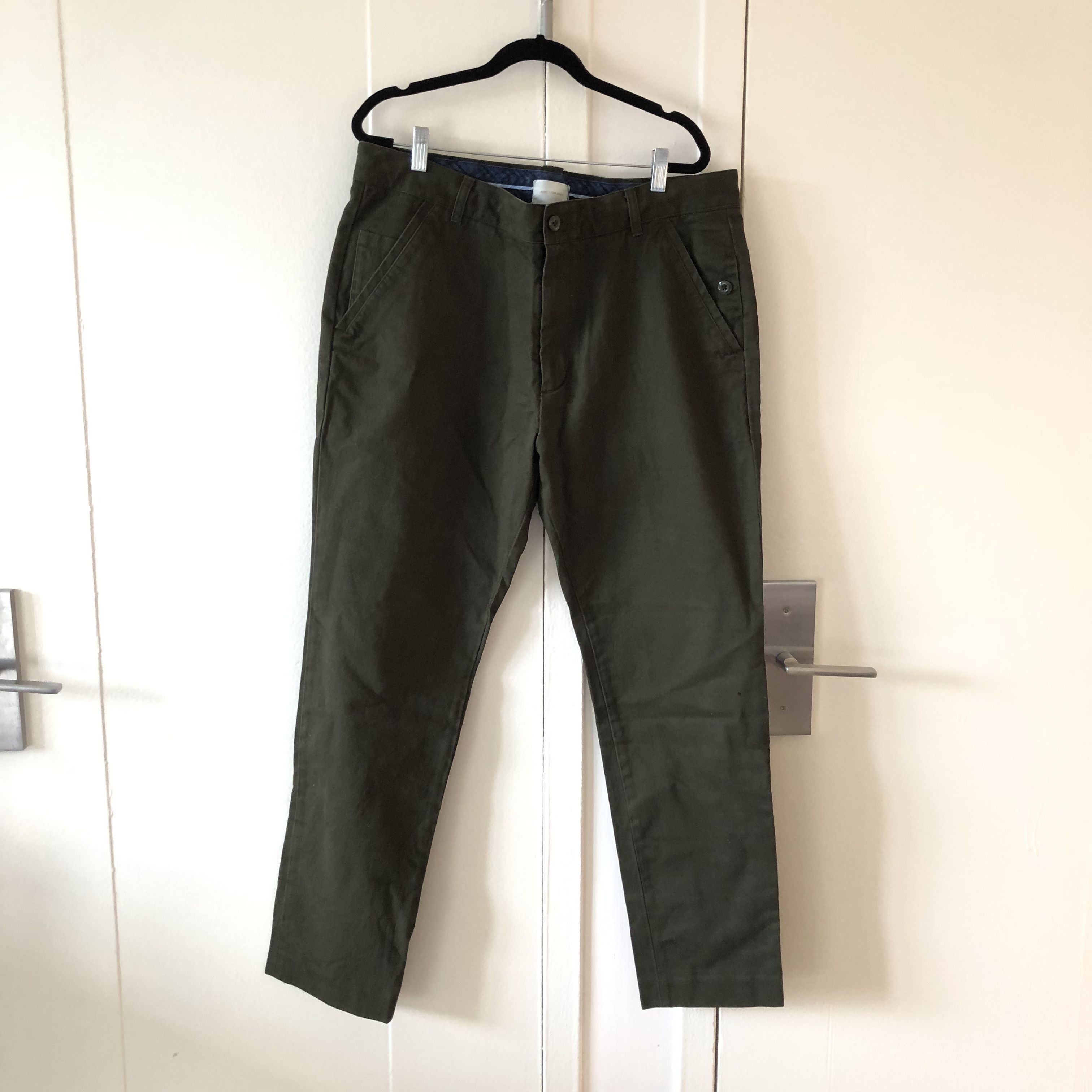 image of Aime Leon Dore Trousers in Green, Men's (Size 36)