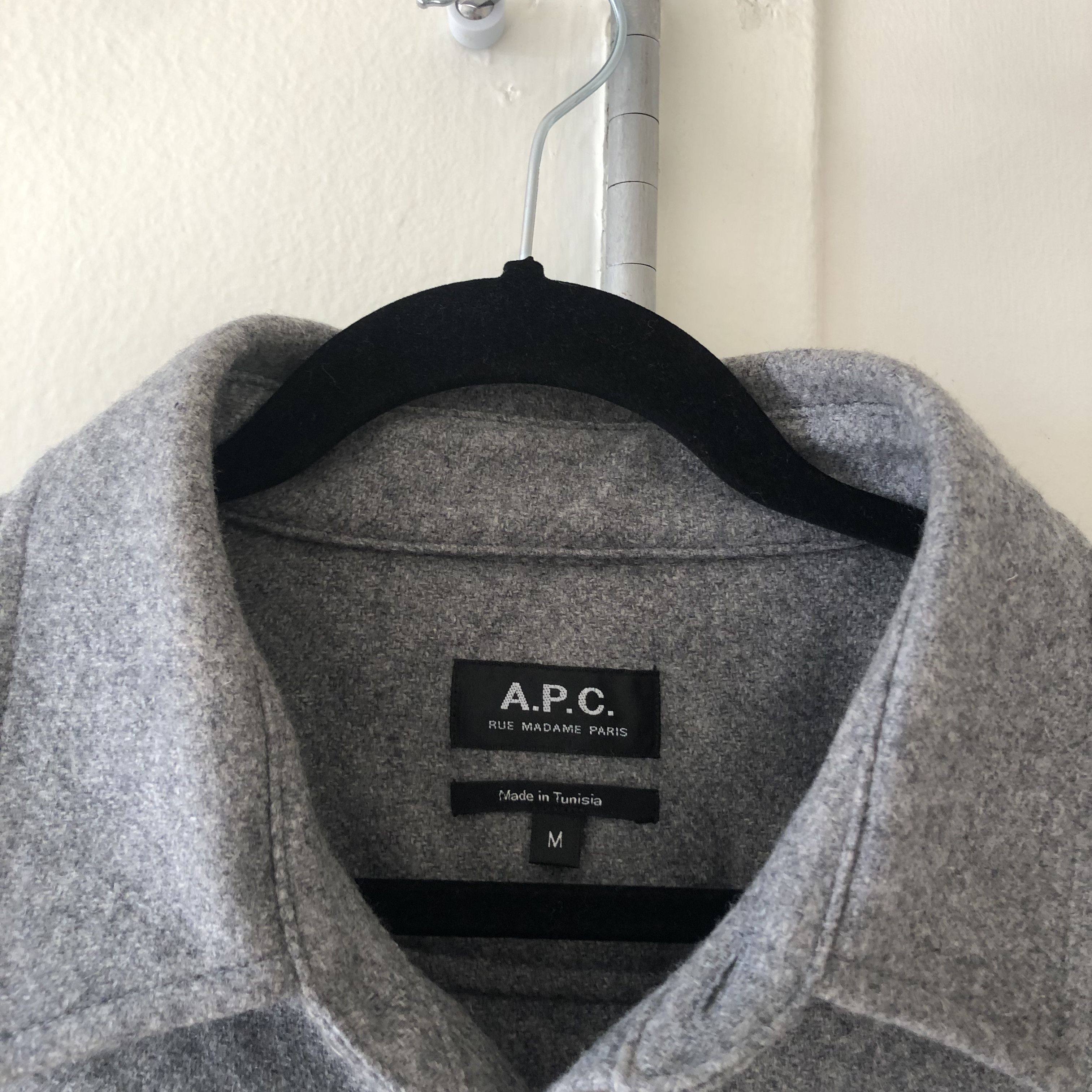 A.P.C. A.P.C Wool Flannel Size US M / EU 48-50 / 2 - 3 Thumbnail