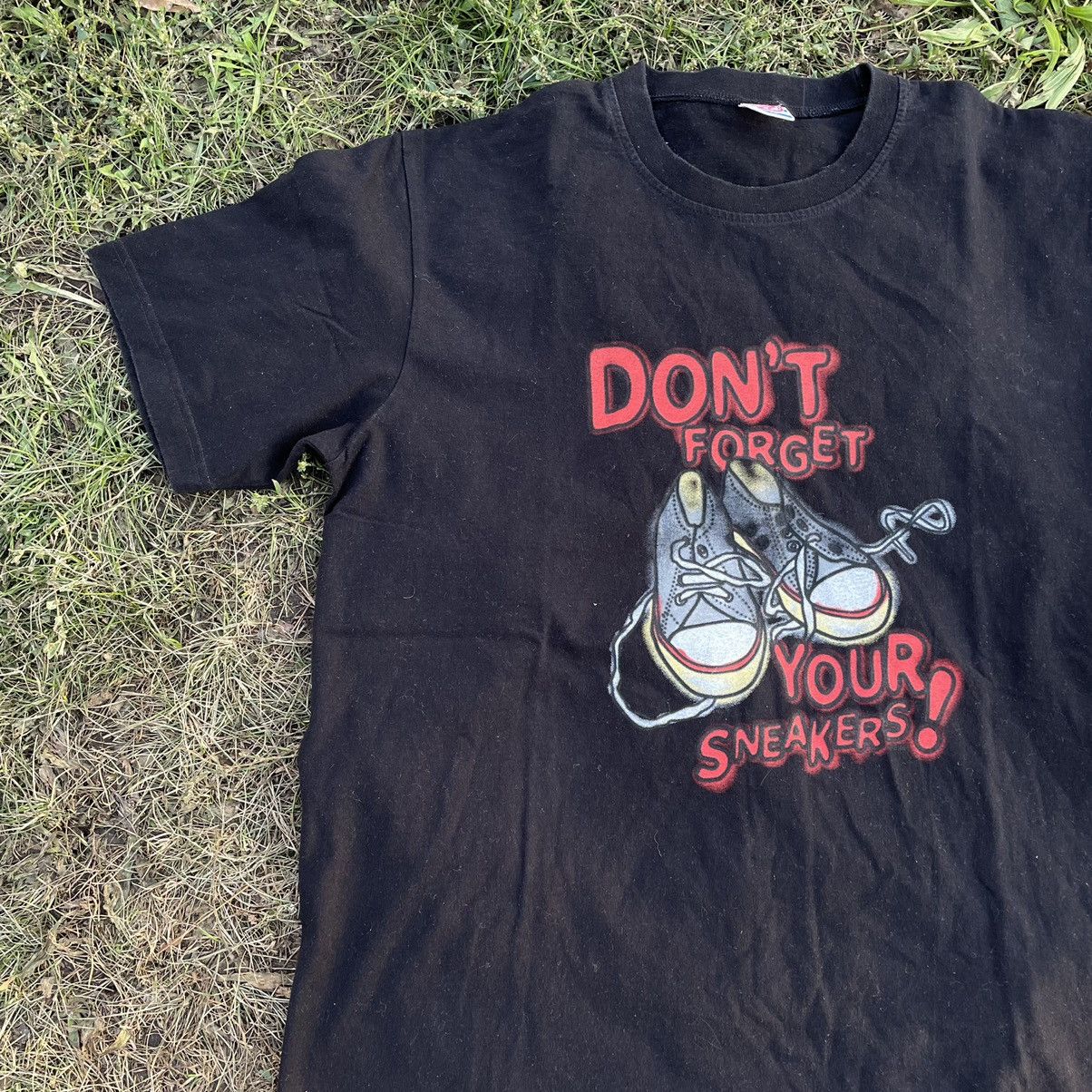Vintage Vintage 90s Graphic Tee Sun Faded Skate Streetwear Baggy L Size US L / EU 52-54 / 3 - 2 Thumbnail