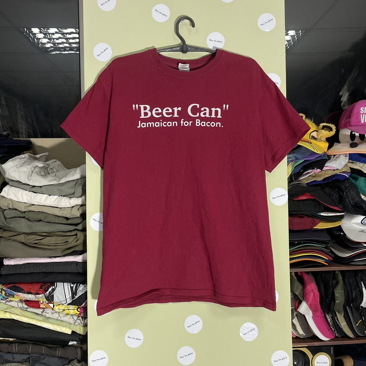 Vintage Vintage 90s Beer Can Graphic Tee Y2K Humor Streetwear Slim L Size US L / EU 52-54 / 3 - 1 Thumbnail