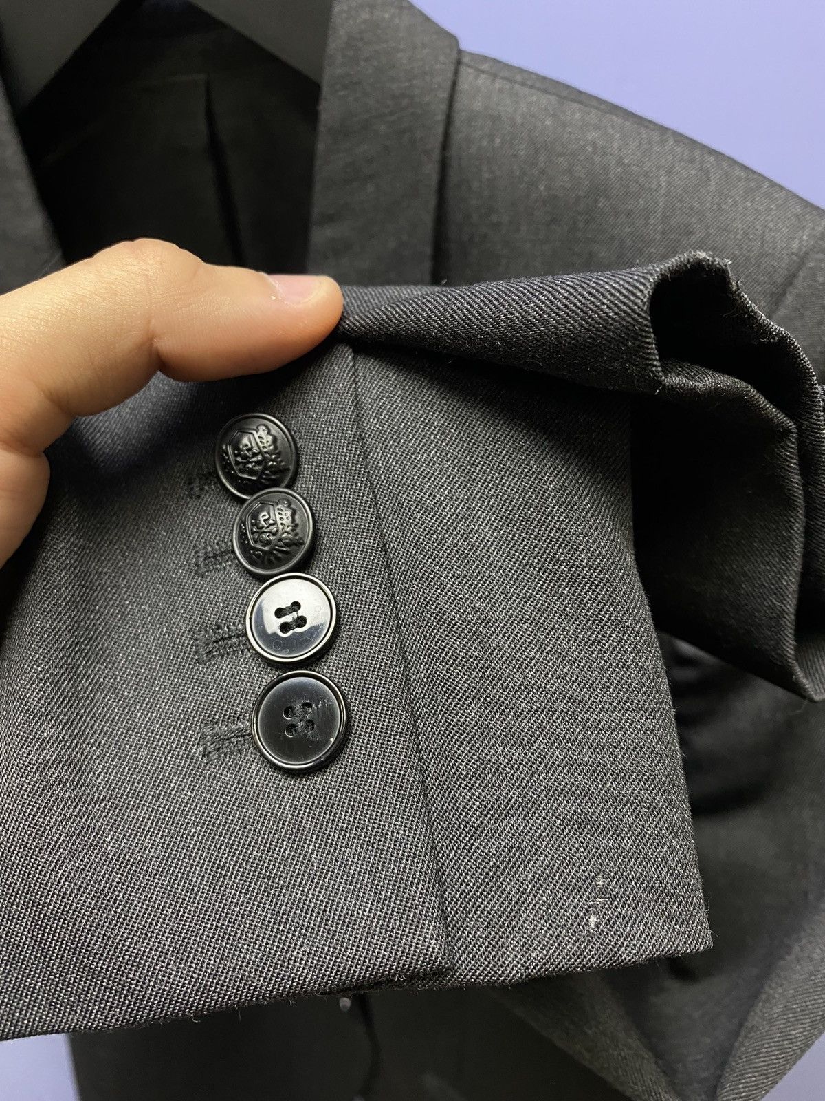 The Kooples The Kooples Women Blazer Wool Jacket Grey 34 Size Size XS / US 0-2 / IT 36-38 - 9 Thumbnail