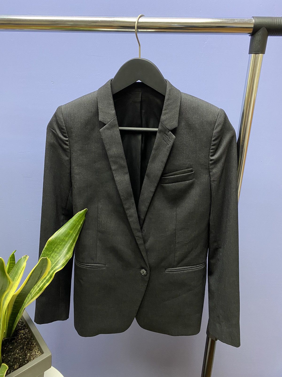 The Kooples The Kooples Women Blazer Wool Jacket Grey 34 Size Size XS / US 0-2 / IT 36-38 - 5 Thumbnail