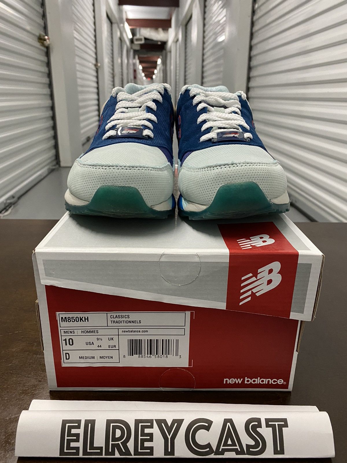 Kith × New Balance × Ronnie Fieg New Balance x Ronnie Fieg 850 “Brooklyn Bridge” Size US 10 / EU 43 - 3 Thumbnail