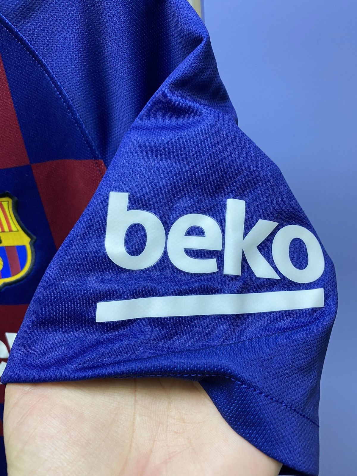 Nike Nike Barcelona 2019 2020 Home Soccer Jersey Football Shirt Size US L / EU 52-54 / 3 - 11 Thumbnail