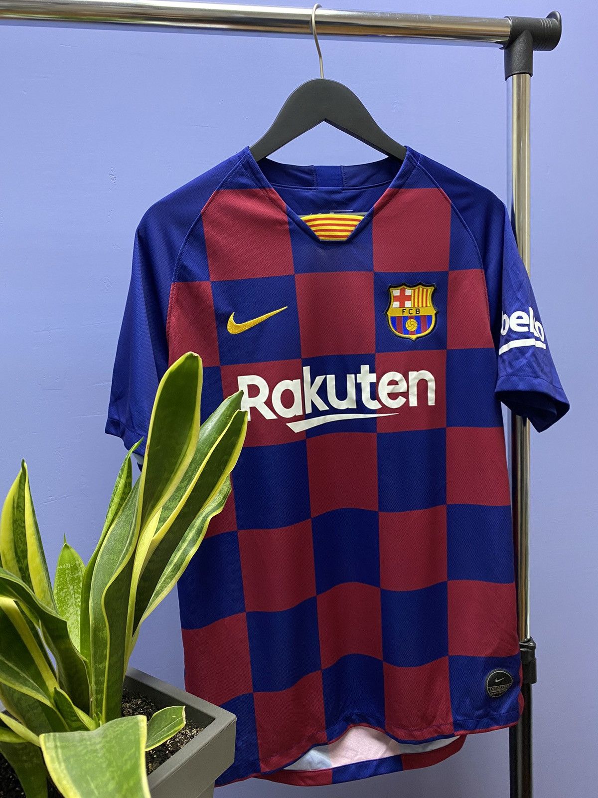 Nike Nike Barcelona 2019 2020 Home Soccer Jersey Football Shirt Size US L / EU 52-54 / 3 - 3 Thumbnail