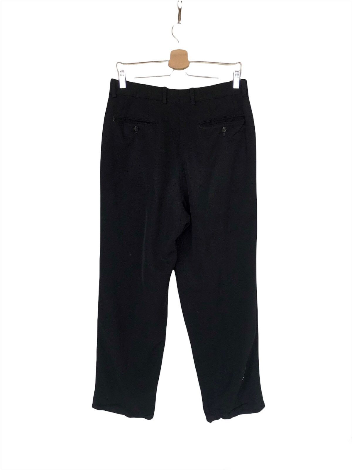 Issey Miyake OG Issey Miyake Men 🎈Gabardine Minimal Rayon Pants Size US 32 / EU 48 - 5 Thumbnail