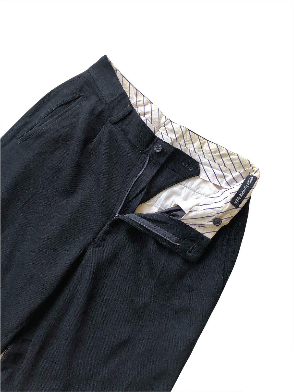 Issey Miyake OG Issey Miyake Men 🎈Gabardine Minimal Rayon Pants Size US 32 / EU 48 - 1 Thumbnail