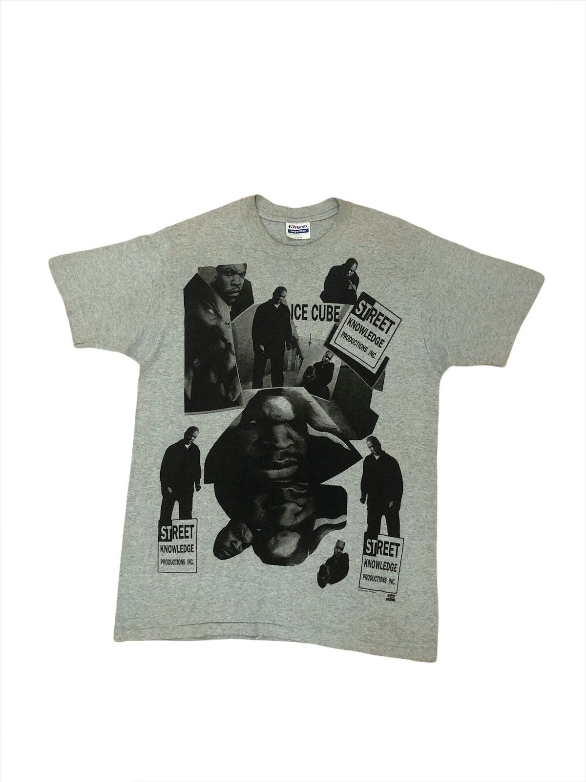 Rap Tees HOLY GRAIL🔥1992 Ice Cube OverPrint Rap Tees Shirt Size US M / EU 48-50 / 2 - 2 Thumbnail