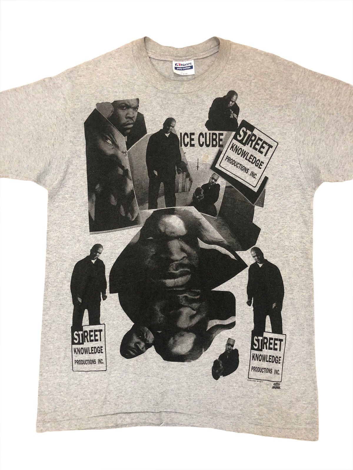 Rap Tees HOLY GRAIL🔥1992 Ice Cube OverPrint Rap Tees Shirt Size US M / EU 48-50 / 2 - 3 Thumbnail