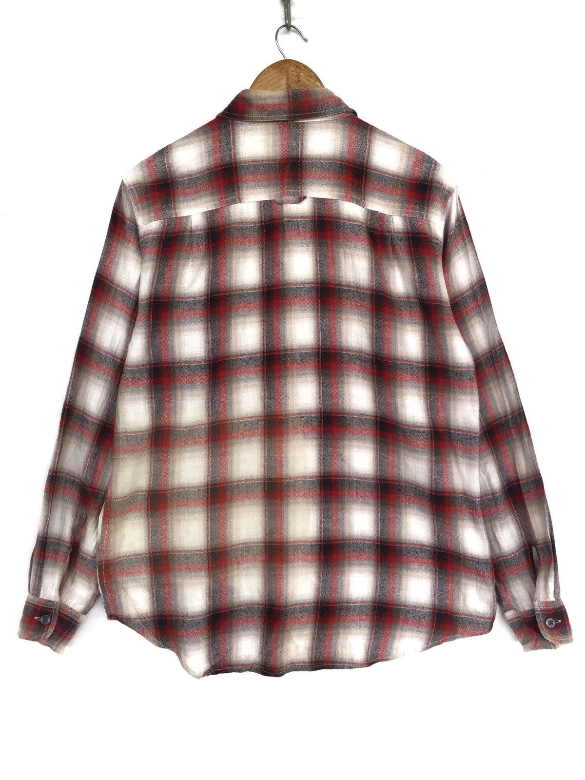 Flannel Vans 🇺🇸 Plaid Flannel Shirt Oversized Shirt Patch Size US L / EU 52-54 / 3 - 4 Thumbnail