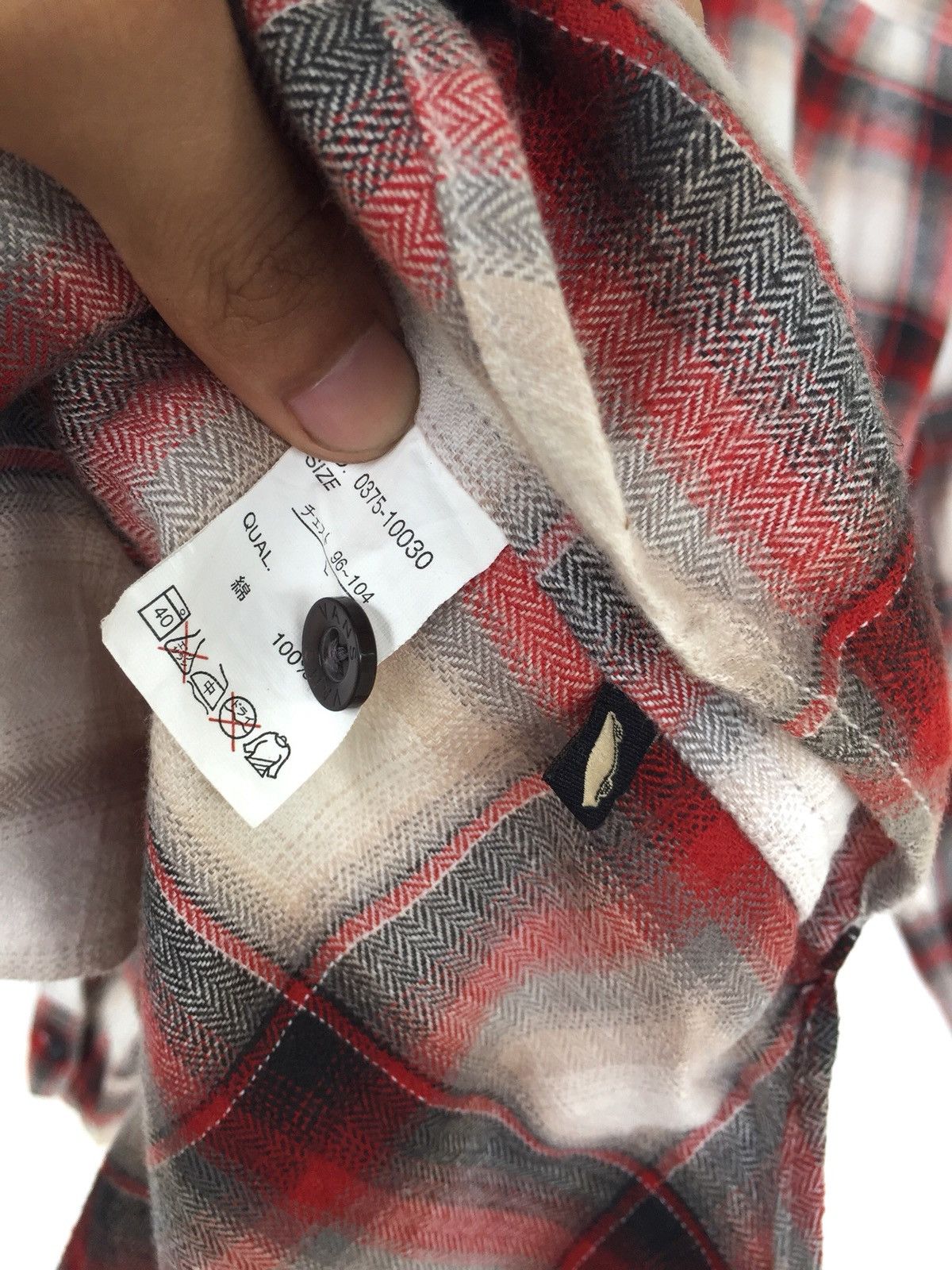 Flannel Vans 🇺🇸 Plaid Flannel Shirt Oversized Shirt Patch Size US L / EU 52-54 / 3 - 6 Thumbnail