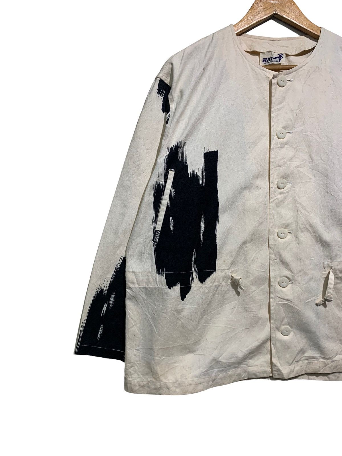 Hai Sporting Gear 🔥ISSEY MIYAKE A/W19 PAINTED BRUSH JAPAN TRADITIONS JACKET Size US M / EU 48-50 / 2 - 3 Thumbnail