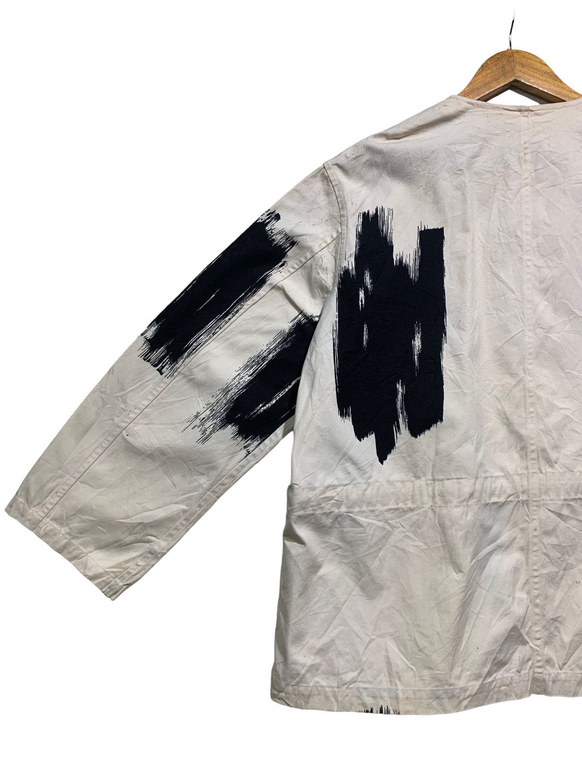 Hai Sporting Gear 🔥ISSEY MIYAKE A/W19 PAINTED BRUSH JAPAN TRADITIONS JACKET Size US M / EU 48-50 / 2 - 9 Thumbnail