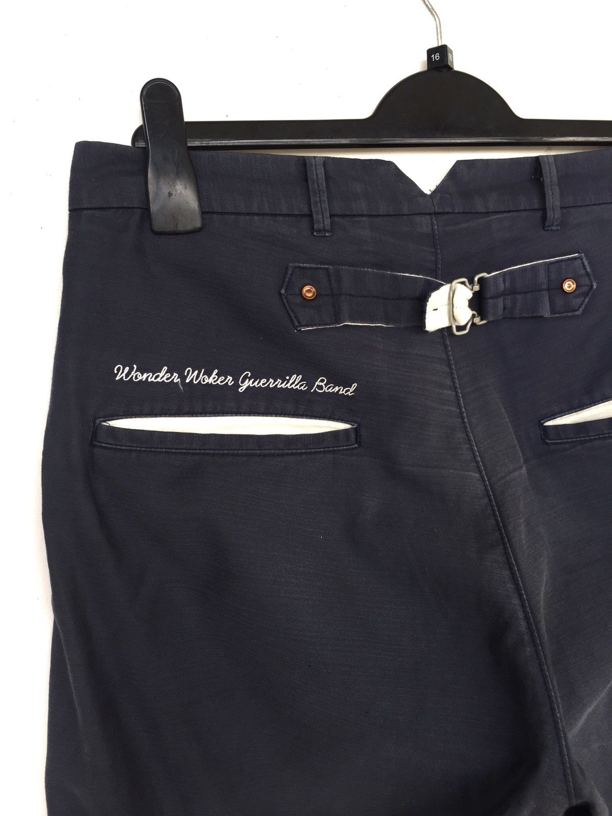 Sasquatchfabrix HEAT🔥"Wonder Worker Guerrilla Band” Worker Pants Size US 32 / EU 48 - 1 Thumbnail