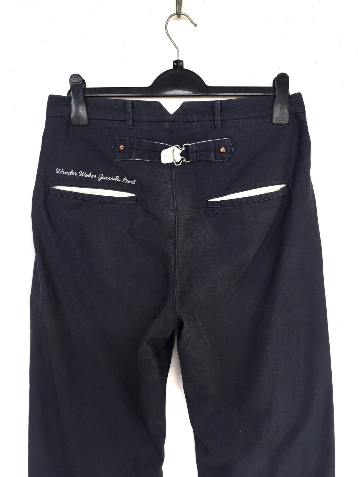 Sasquatchfabrix HEAT🔥"Wonder Worker Guerrilla Band” Worker Pants Size US 32 / EU 48 - 7 Thumbnail