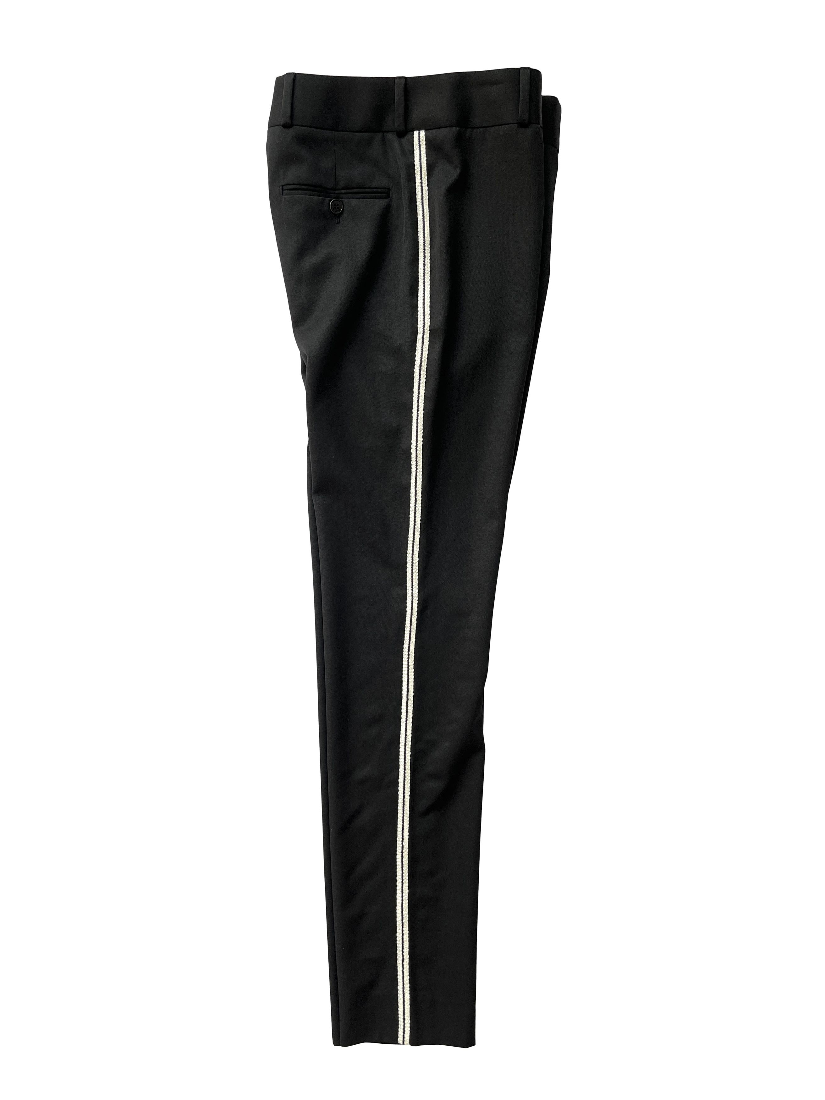 Saint Laurent Paris ⚡️QUICK SALE⚡️2017 Saint Laurent Black Pants Trousers Size 26" / US 2 / IT 38 - 3 Thumbnail