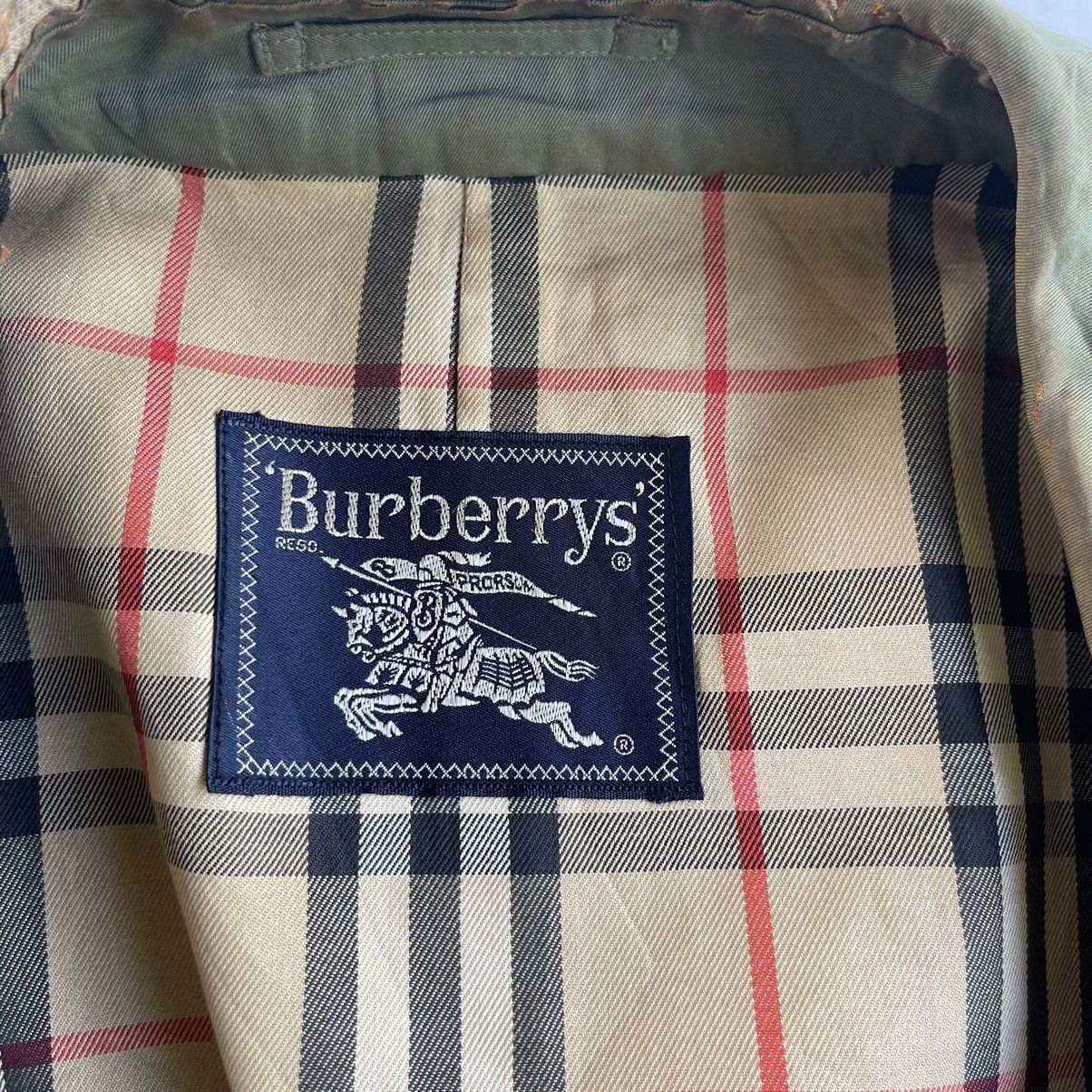 Burberry GRAIL🔥 80s Burberry Iconic Nova Check Trench Overcoat Size US XL / EU 56 / 4 - 10 Thumbnail