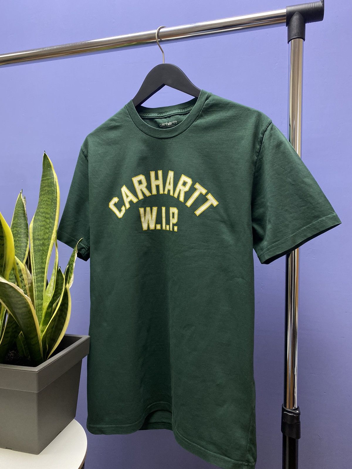 Carhartt × Carhartt Wip Carhartt WIP Logo T Shirt Size US XL / EU 56 / 4 - 2 Thumbnail