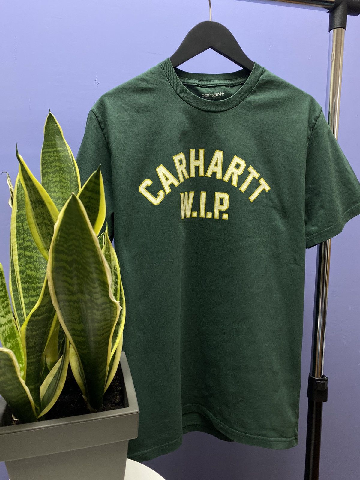 Carhartt × Carhartt Wip Carhartt WIP Logo T Shirt Size US XL / EU 56 / 4 - 3 Thumbnail